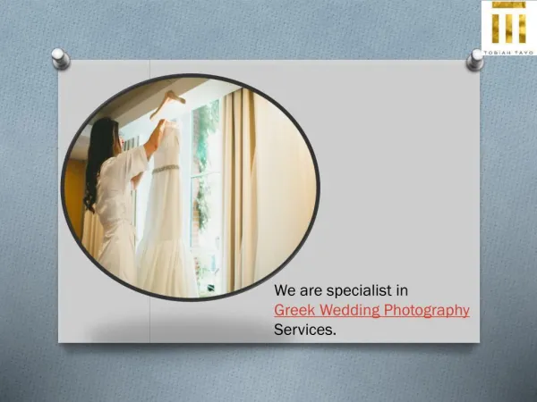 Wedding Photographer in Greek and Greece