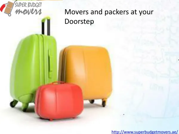 Movers and packers at your doorstep