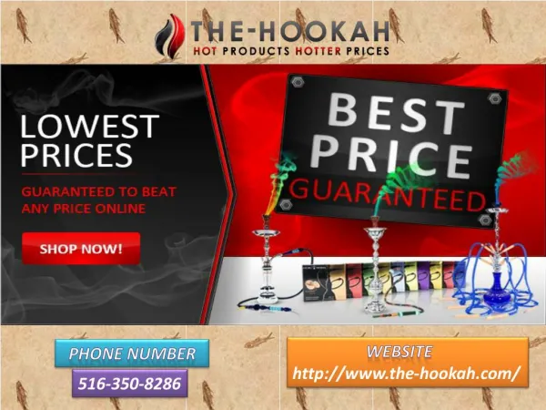 Wholesale Hookah Products | The nHookah