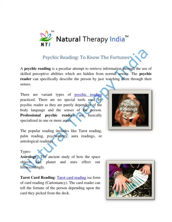 Psychic Reading in India | Best Psychic Reader