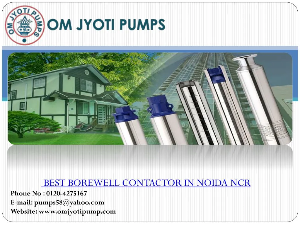 best borewell contactor in noida ncr