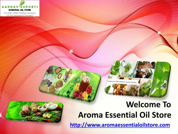 Online Natural Essential Oils Suppliers