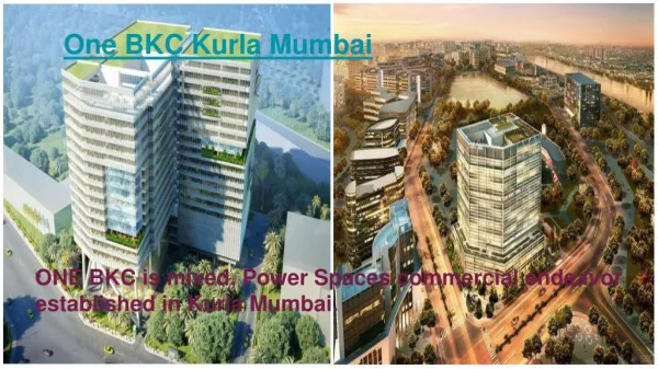 One Bkc flats in Kurla Mumbai, One Bkc