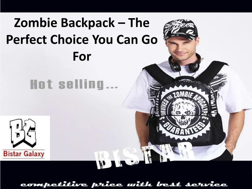 zombie backpack the perfect choice you can go for