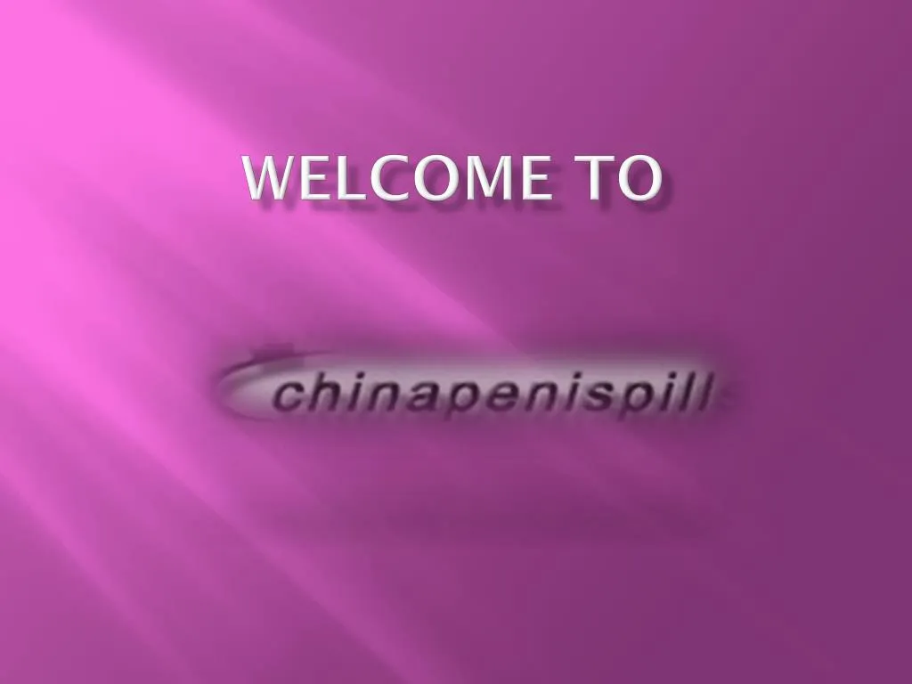 welcome to