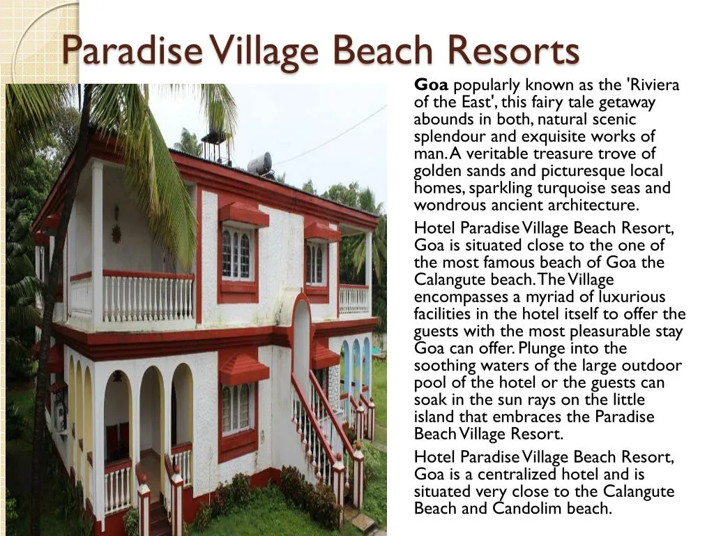 paradise village beach resorts