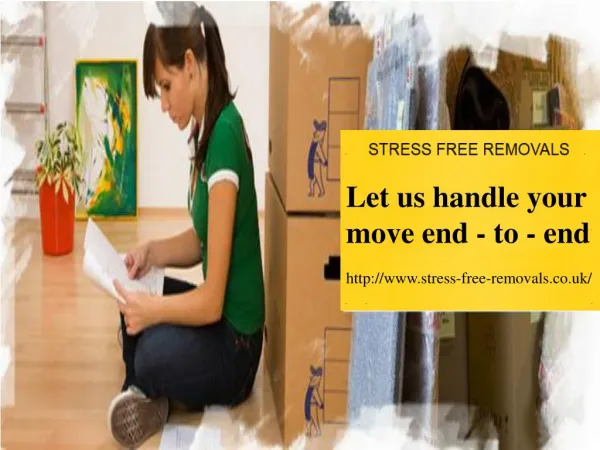 Stress free removal services