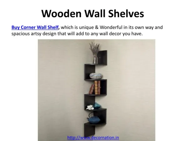 buy wall shelves online in india at decornation.in