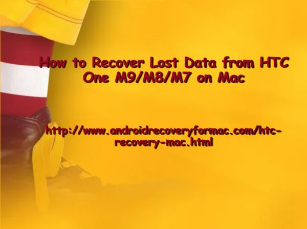How to Recover Lost Data from HTC One M9/M8/M7 on Mac