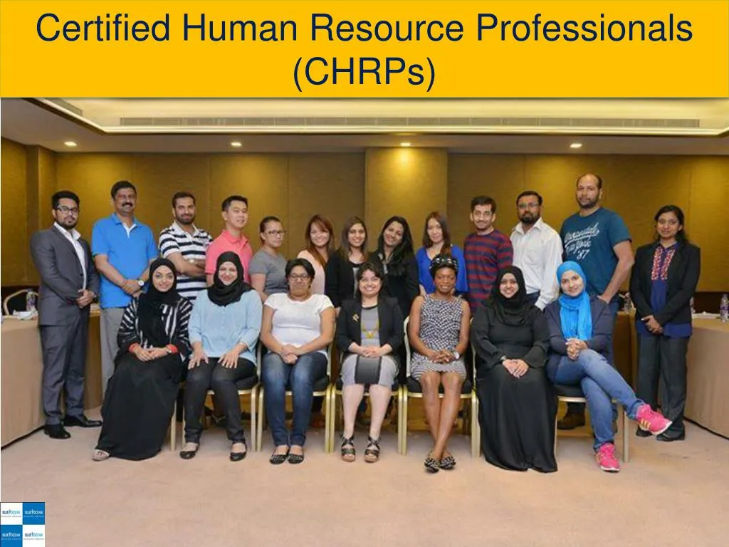 certified human resource professionals chrps