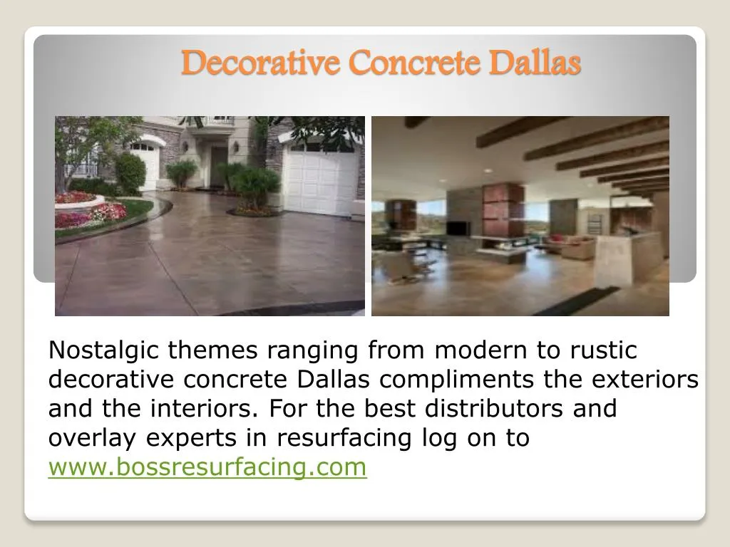 decorative concrete dallas