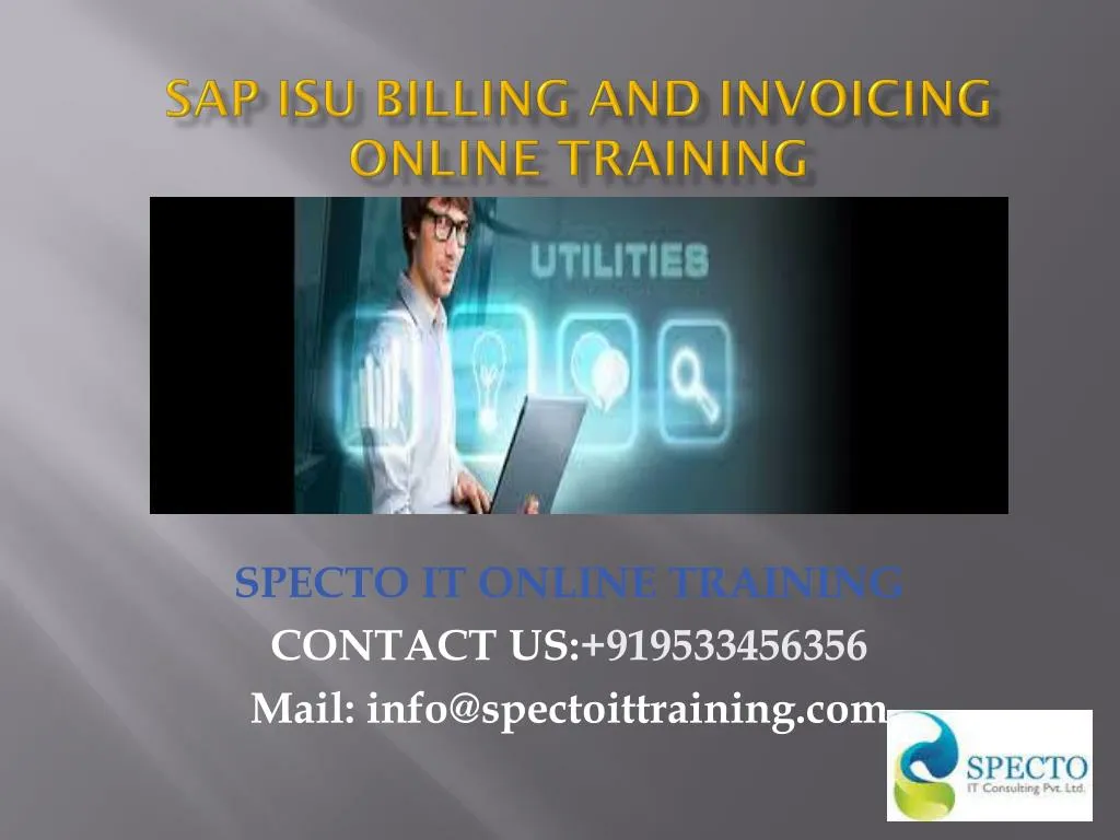 sap isu billing and invoicing online training