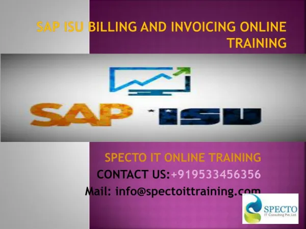 sap isu billing and invoicing online training in dubai
