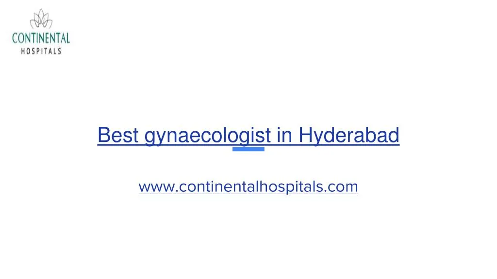 best gynaecologist in hyderabad