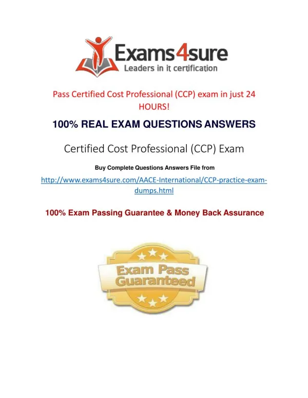 CCP Exam Questions