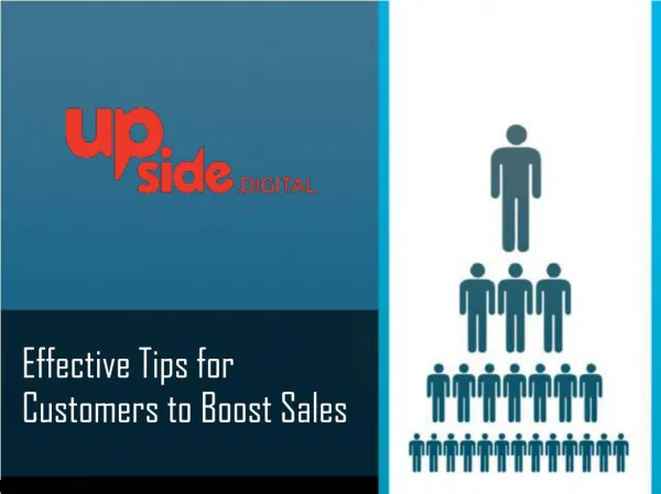 Effective tips for customers to boost sale.