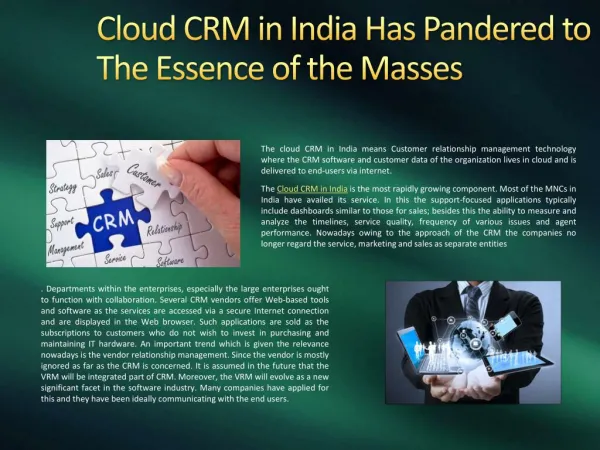 Cloud CRM in India, Marketing Automation CRM