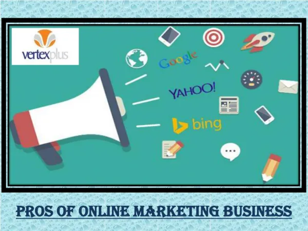 Pros of Online Marketing Business