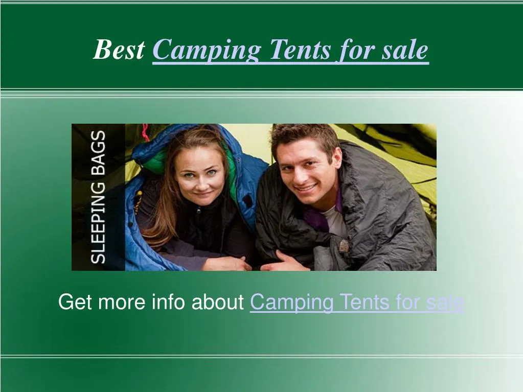 get more info about camping tents for sale
