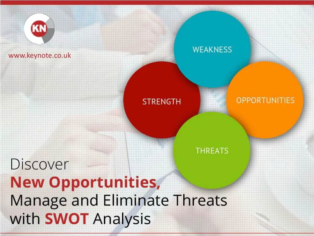 discover new opportunities manage and eliminate threats with swot analysis