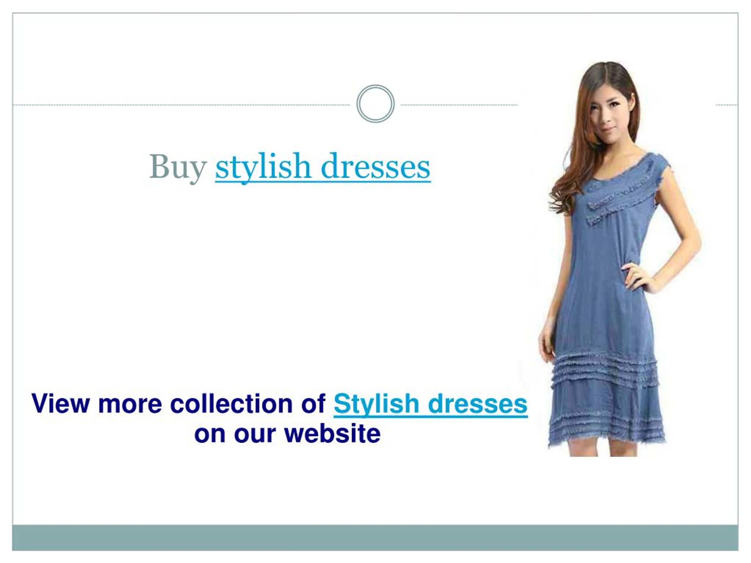 PPT - Stylish dresses PowerPoint Presentation, free download - ID:7231128