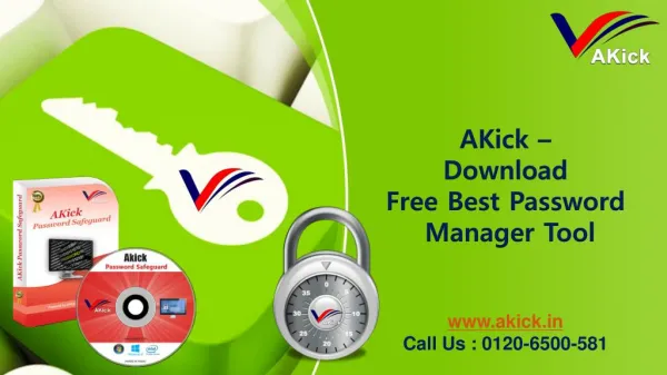 AKick -Get Free Password Manager Software