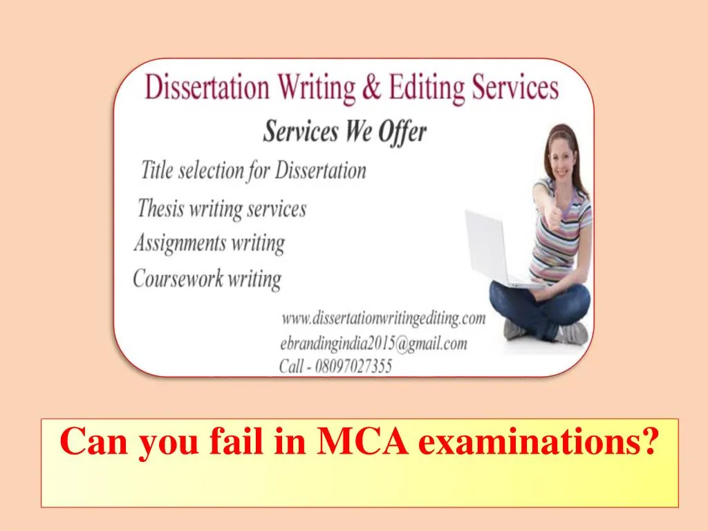 can you fail in mca examinations
