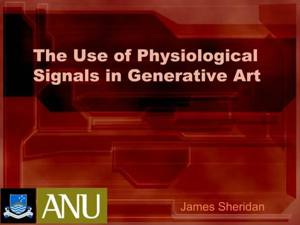The Use of Physiological Signals in Generative Art