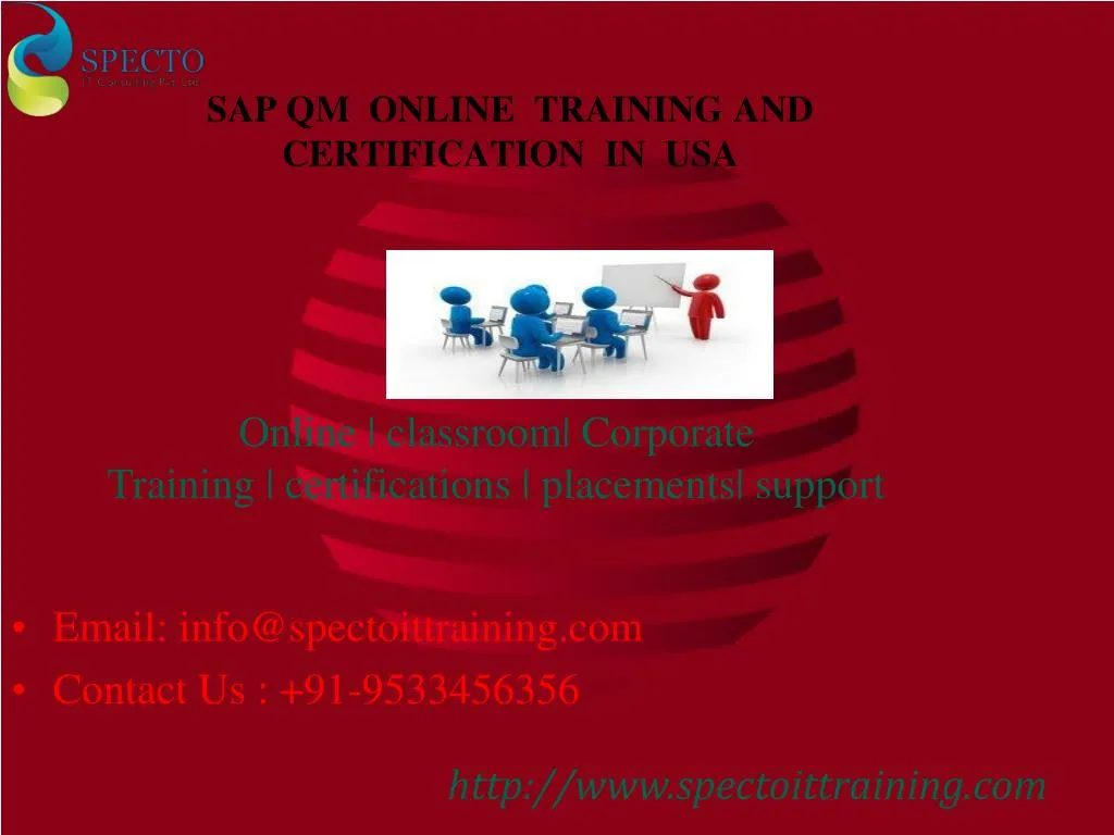 sap qm online training and certification in usa