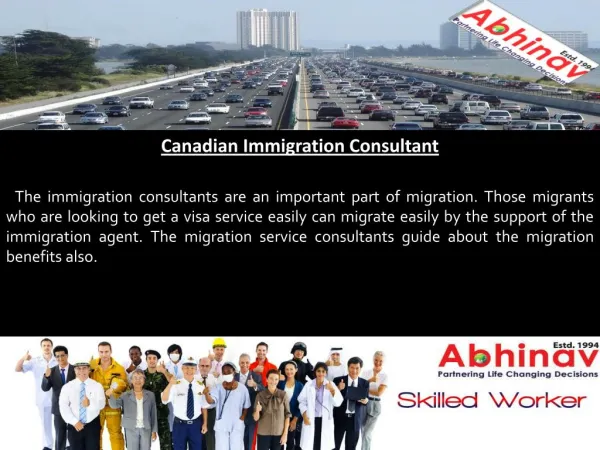 Canadian immigration consultant