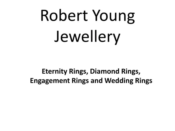 Robert Young Jewellery