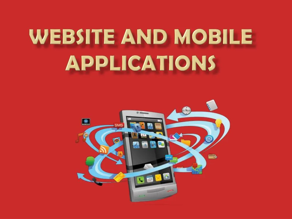 website and mobile applications