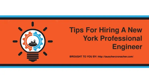Tips For Hiring A New York Professional Engineer