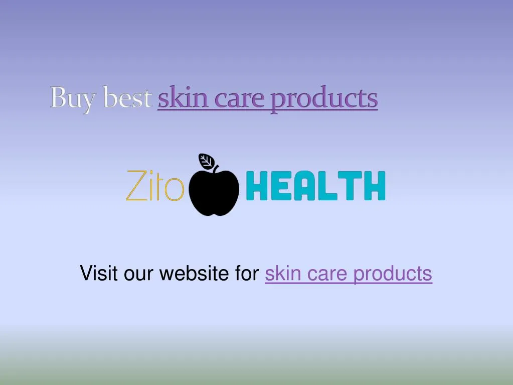 buy best skin care products