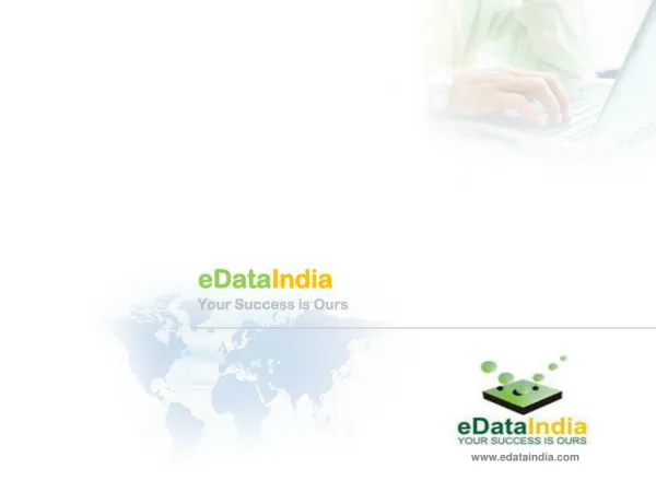 eDataindia: Outsourcing Data Entry Service Provider in India