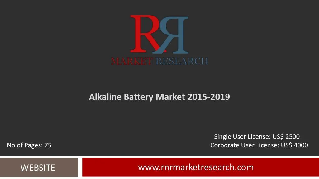 alkaline battery market 2015 2019
