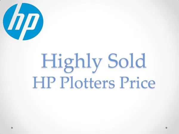 TOP Most Highly Sold HP Plotters Price