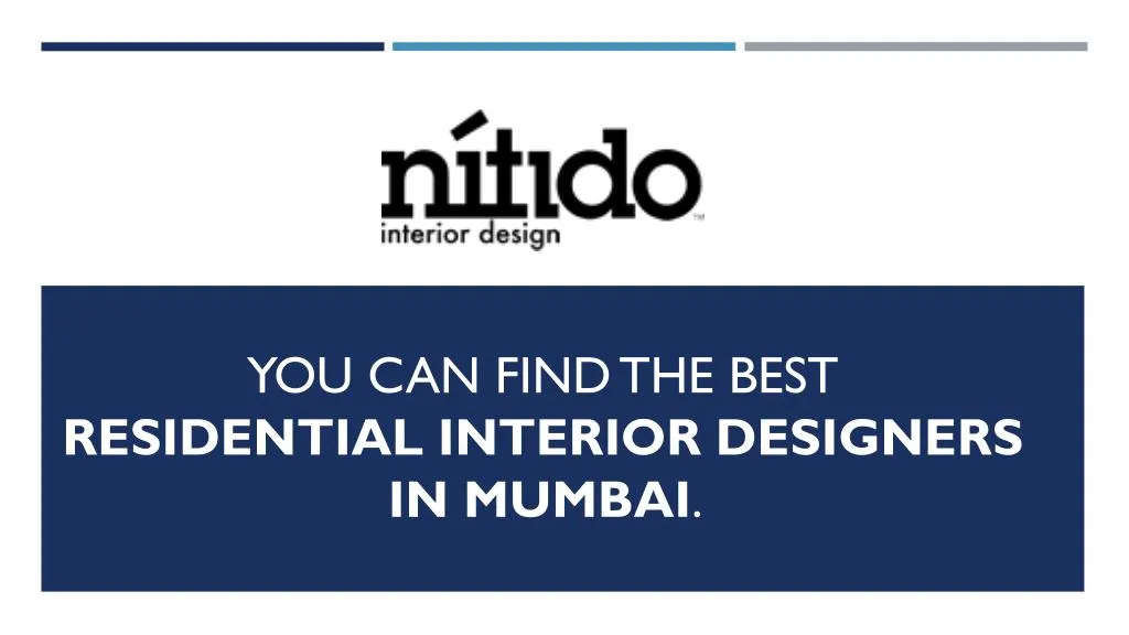 you can find the best residential interior designers in mumbai