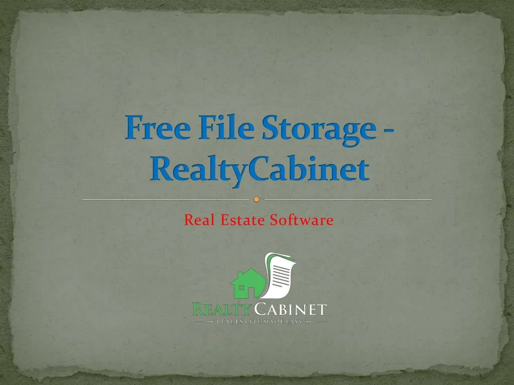 free file storage realtycabinet