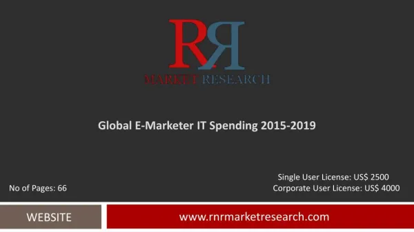 E-Marketer IT Spending Market Development & Industry Challenges 2019