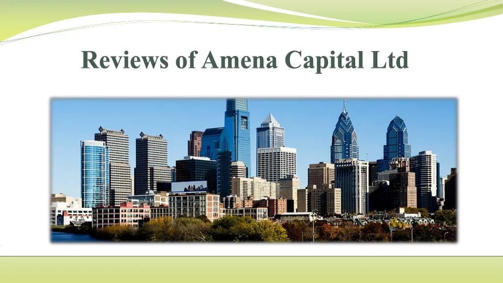 reviews of amena capital ltd