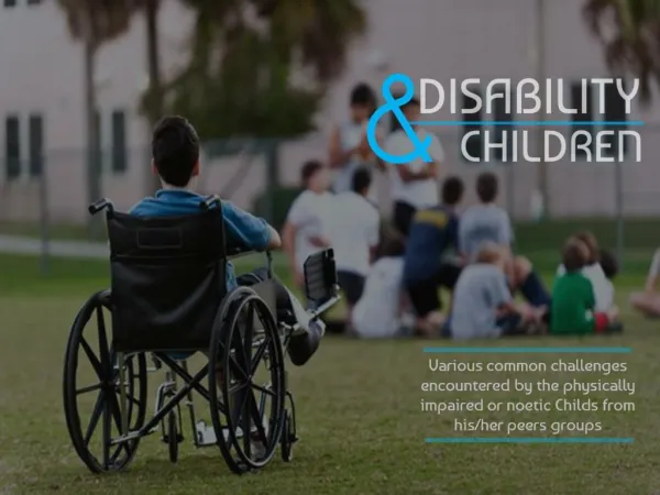 Disability and Children - NEMT Services