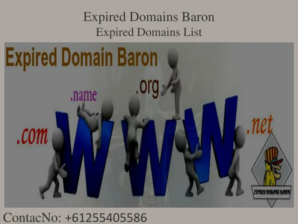 expired domains baron expired domains list