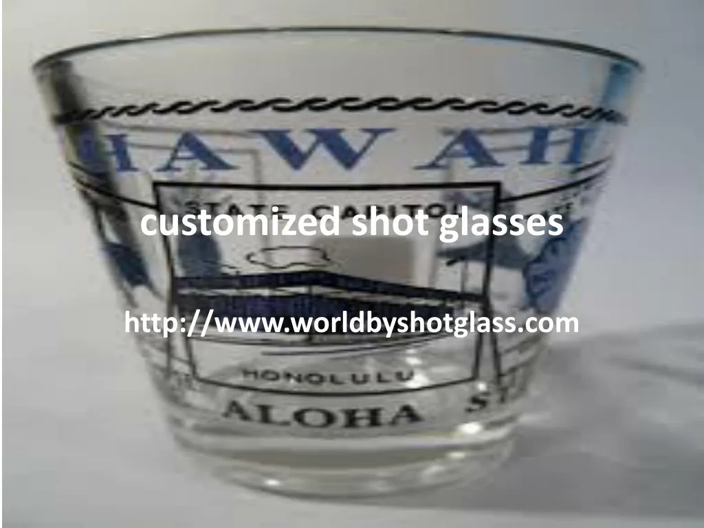 customized shot glasses