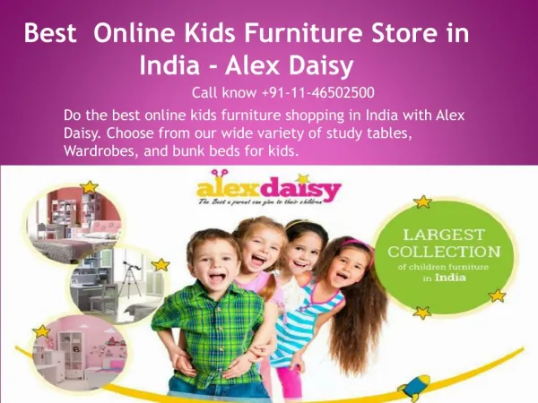 Best online kids furniture store in india