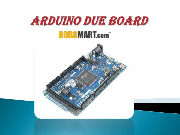 Buy Arduino Due India by Robomart