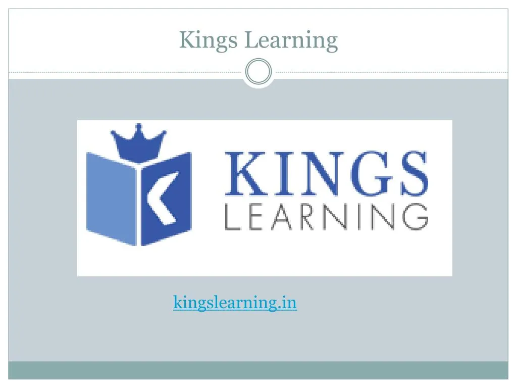 kings learning