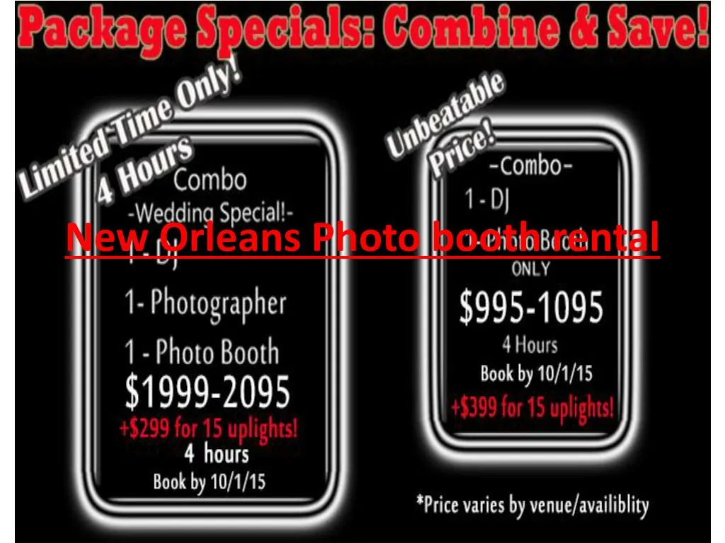 new orleans photo booth rental