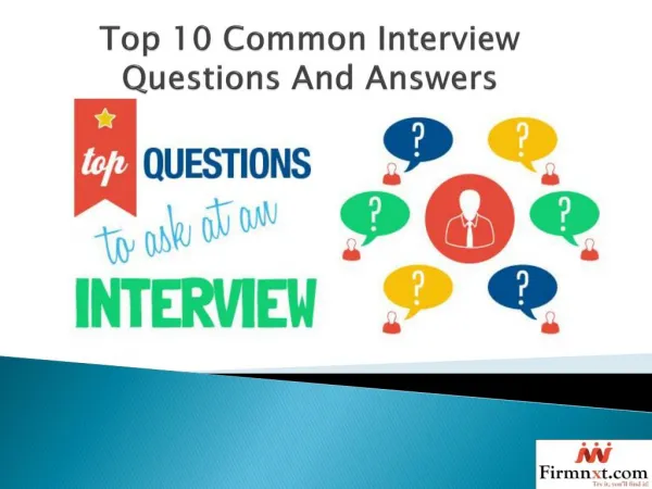 Top 10 Common Interview Questions And Answers