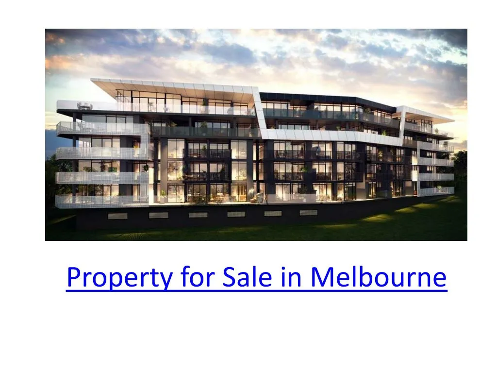 property for sale in melbourne